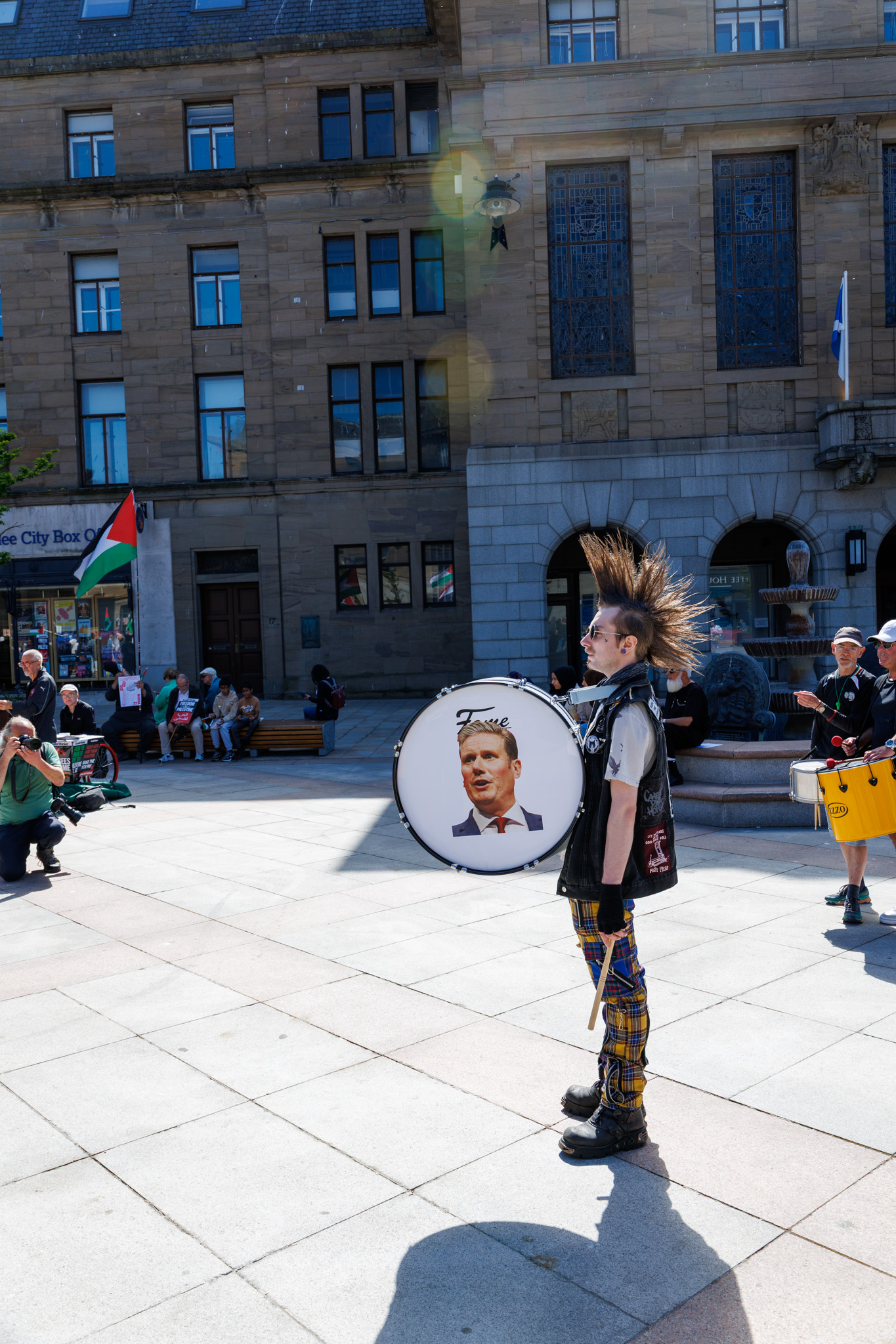 Protest Drummers
